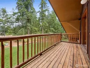 Private Deck off the Primary Bedroom.