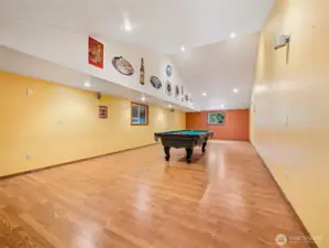 640 SQ FT Bonus Room Above the ADU.