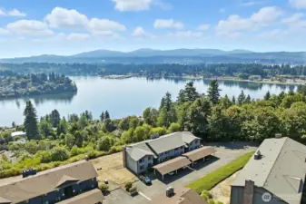 Condo includes, covered parking and plenty of extra parking for company.