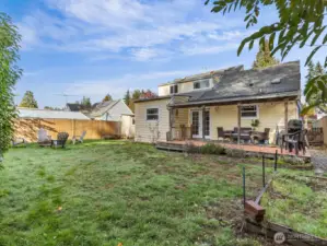 Raised garden beds are great for flowers or veggies.