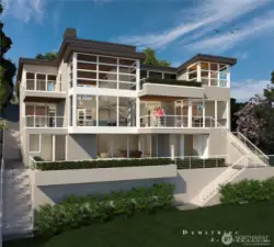 Conceptual digital rendering shown for illustration purposes only. Buyer to independently verify site plan feasibility.