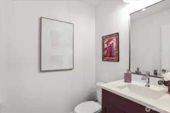 Bathroom on the main floor
