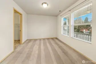 Dining room, with walk-thru access to the pantry then to the kitchen