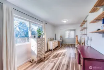 Versatile room ideal for bedroom, nursery, den, office, or creative space ~ offering flexibility to suit a variety of needs.