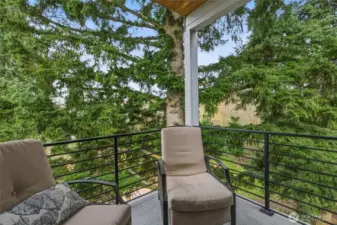 Balcony off Primary Bedroom