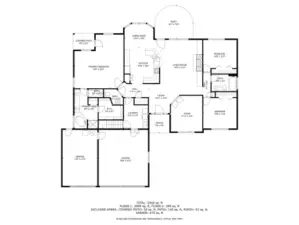 Main level floor plan