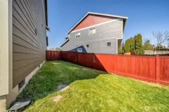 Side yard.