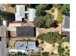 Room to build on this 10,000+ sq ft lot. Only minutes to I-5 and Downtown Seattle.