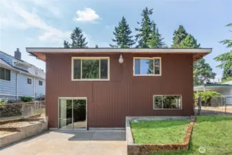 Great patio area to enjoy for the Summer. Create a separate entrance to an income producing space.