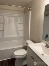 Newly renovated bathroom