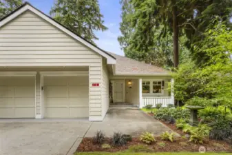 Enjoy your brand-new composition roof, new skylights and gutters, and new heat pump! All this plus a roomy two-car garage.
