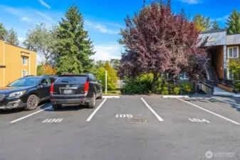 Two parking spaces included with Condo - Parking spot 2