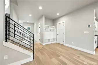 Entry Foyer  photo of  completed home on another lot.