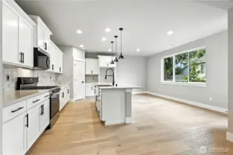 photo of  completed home on another lot.