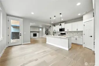 photo of  completed home on another lot.
