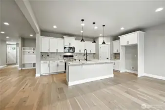 photo of  completed home on another lot.