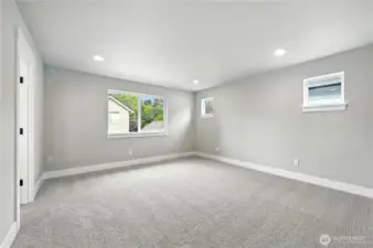 Primary Bedroom  photo of  completed home on another lot.