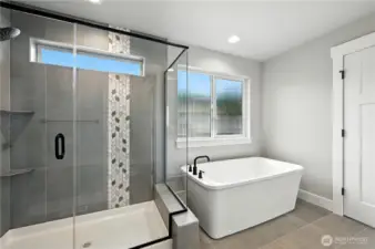 photo of  completed home on another lot.