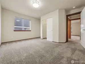 3rd bedroom, view of the sideyard