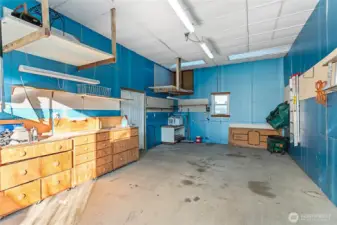 Interior of Outbuilding, Shop, RV/Boat ...your space to enjoy!