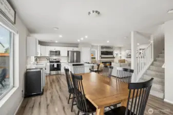 Open Concept Kitchen / Dining / Living Room