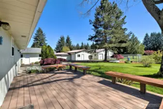 Back deck