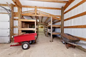 Interior small shop/barn.