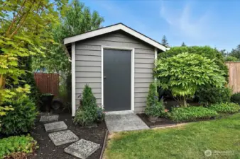 SHELVED Storage Shed, Such a Bonus.