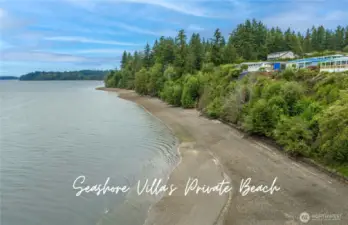 Private beach just steps away—perfect for relaxing walks, sunsets, and gatherings with neighbors.