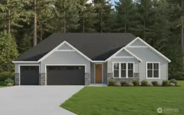 *Artist Rendering* DISCLAIMER: Zetterberg Custom Homes & Remodeling, LLC reserves the right to modify or change materials, specifications, and features without prior notice or obligation. Such changes may not be reflected in our marketing material.