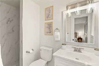 Primary Bathroom! Beautiful finishes!