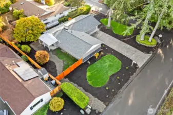 Large spacious Corner Lot! Fully Fenced!