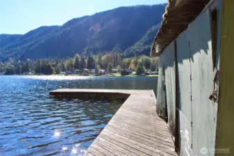 600 square foot dock- tie up your boat, go for a swim, or sit back and relax!