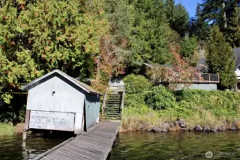 Existing boat house- rarely found in WA nowadays!