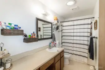 Full bathroom upstairs