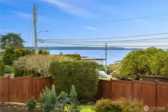 View from the living room.