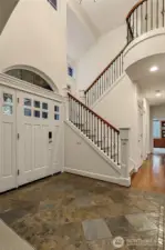 Open Rail Staircase to Upper Floor