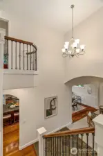 View from Landing on Staircase