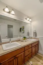 Main Bathroom w/double sinks