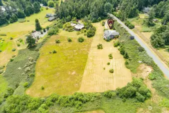 5 acres of meadow & fruit trees