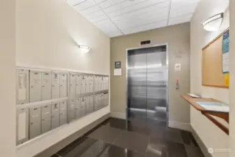 Elevator/Mailbox area