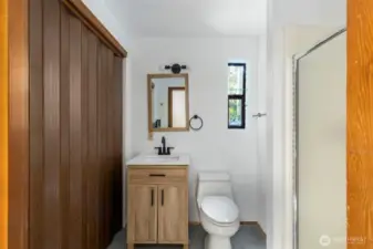 Main floor bathroom.