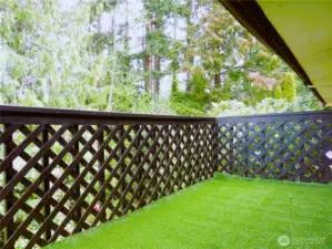 Huge Balcony for Relax