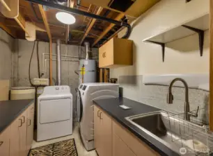 Laundry Room with Sink