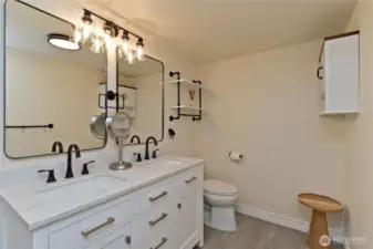 Newly remodeled Primary Bath.