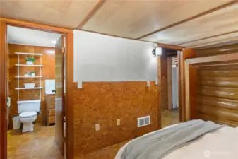 Full bathroom off the primary bedroom.