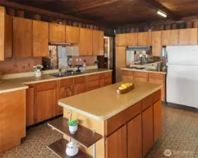 Main cabin kitchen