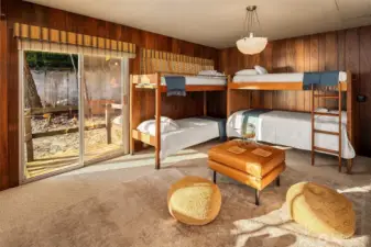 Main cabin open sleeping area