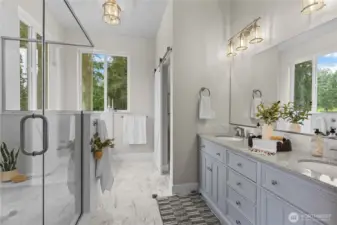 Primary main floor bath