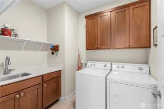 Laundry Room with Sink